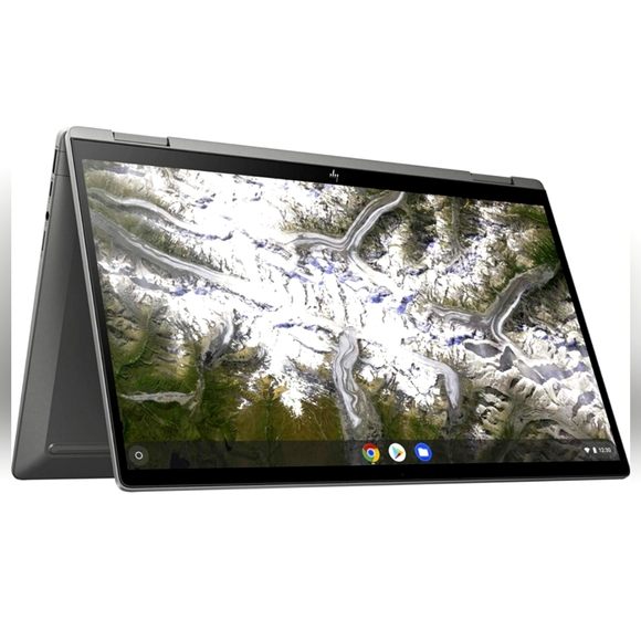 New - HP Chromebook x360 Touch screen, Intel i3, 8GB RAM, 128 GB eMMC - Picture 1 of 13
